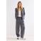 Tramontana regular fit blazer met strass-steentjes - grijs