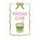 Poster & Frame Poster - A Bit of Everyday - Matcha Club - 30 x 40