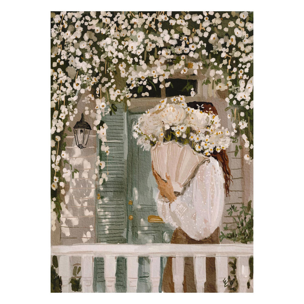 Poster & Frame Poster - Ekaterina Zagorska - White Spring - 50 x 70