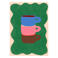 Poster & Frame Poster - Engberg Studio - 3 Coffee Cups - 30 x 40