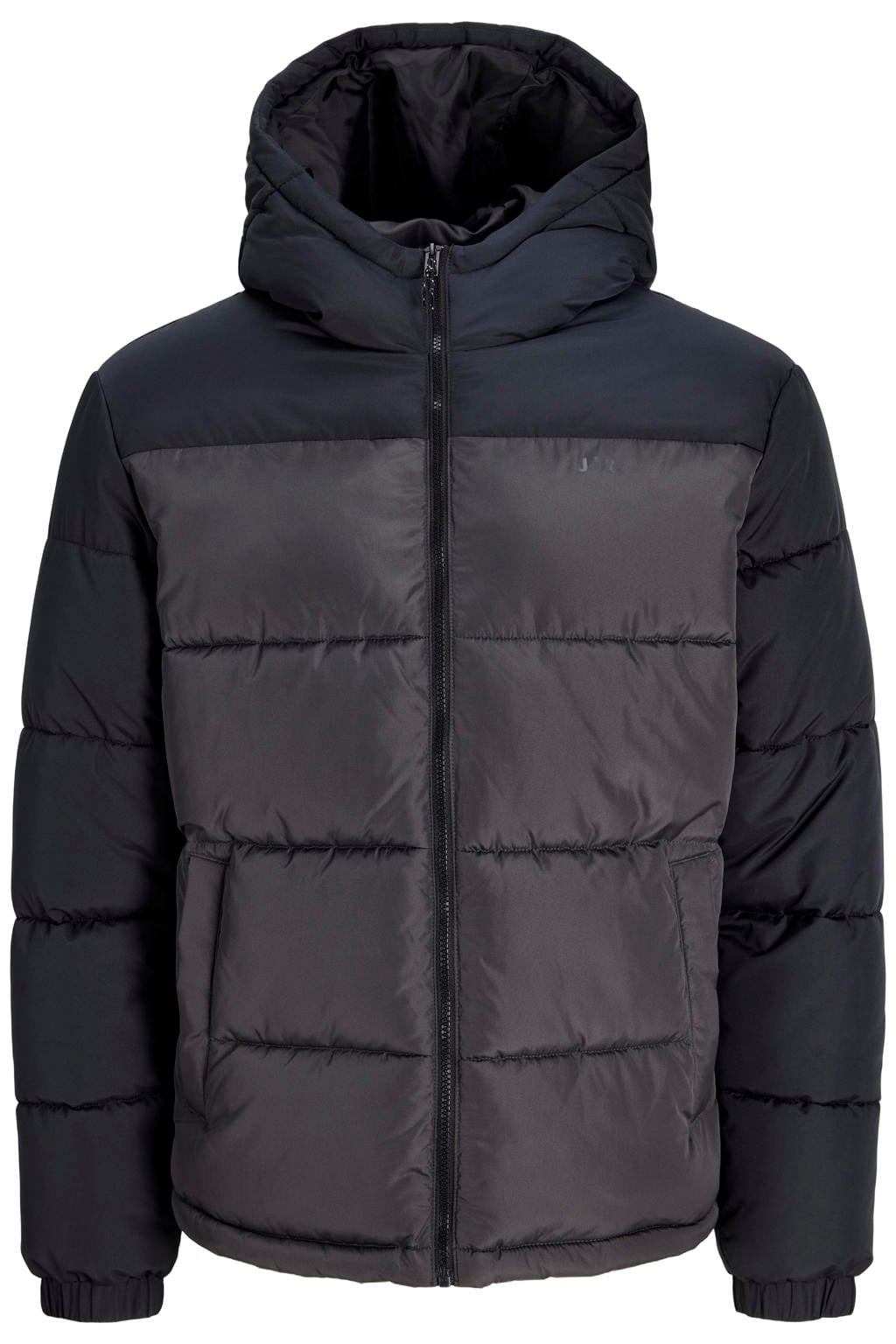 JJ REBEL quilted pufferjas - zwart/asphalt