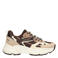 POSH by Poelman chunky sneakers - bruin/beige