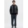 Selected katoenen regular fit gebreide trui - donkerblauw