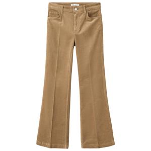 corduroy flared jeans - cognac