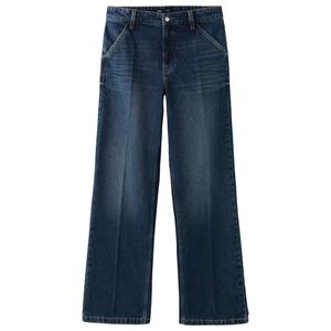 straight leg jeans - donkerblauw denim