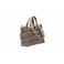 Designed by Lotte honden / katten draagtas Tico beige 42x20x35 cm