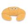Beeztees pluche hondenspeeltje Croissant flaky bruin 23 cm