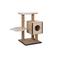 Designed by Lotte krabmeubel Nola hout bruin 56x56x97 cm