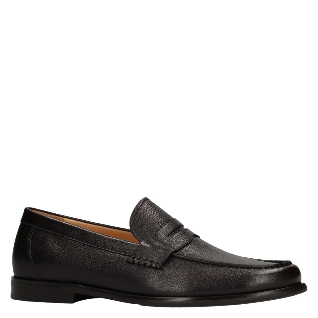Manfield leren loafers - bruin
