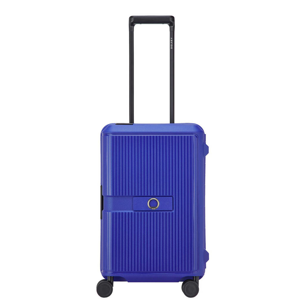 Delsey koffer 55 cm - blauw