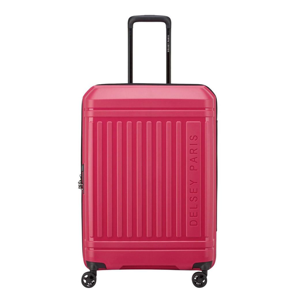 Delsey koffer 68 cm - roze