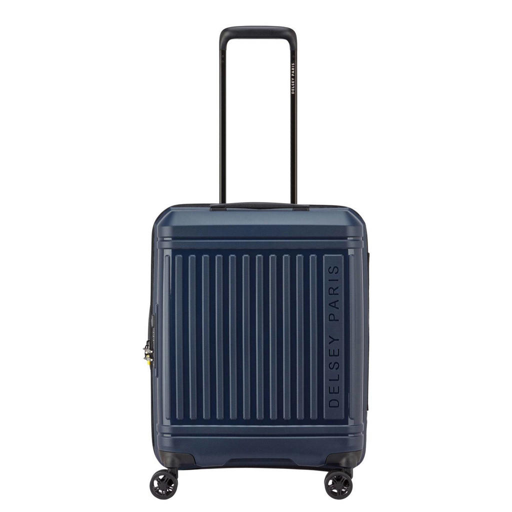 Delsey koffer 55 cm - blauw