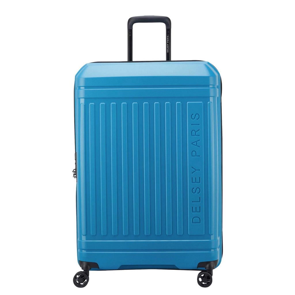 Delsey koffer 75 cm - blauw