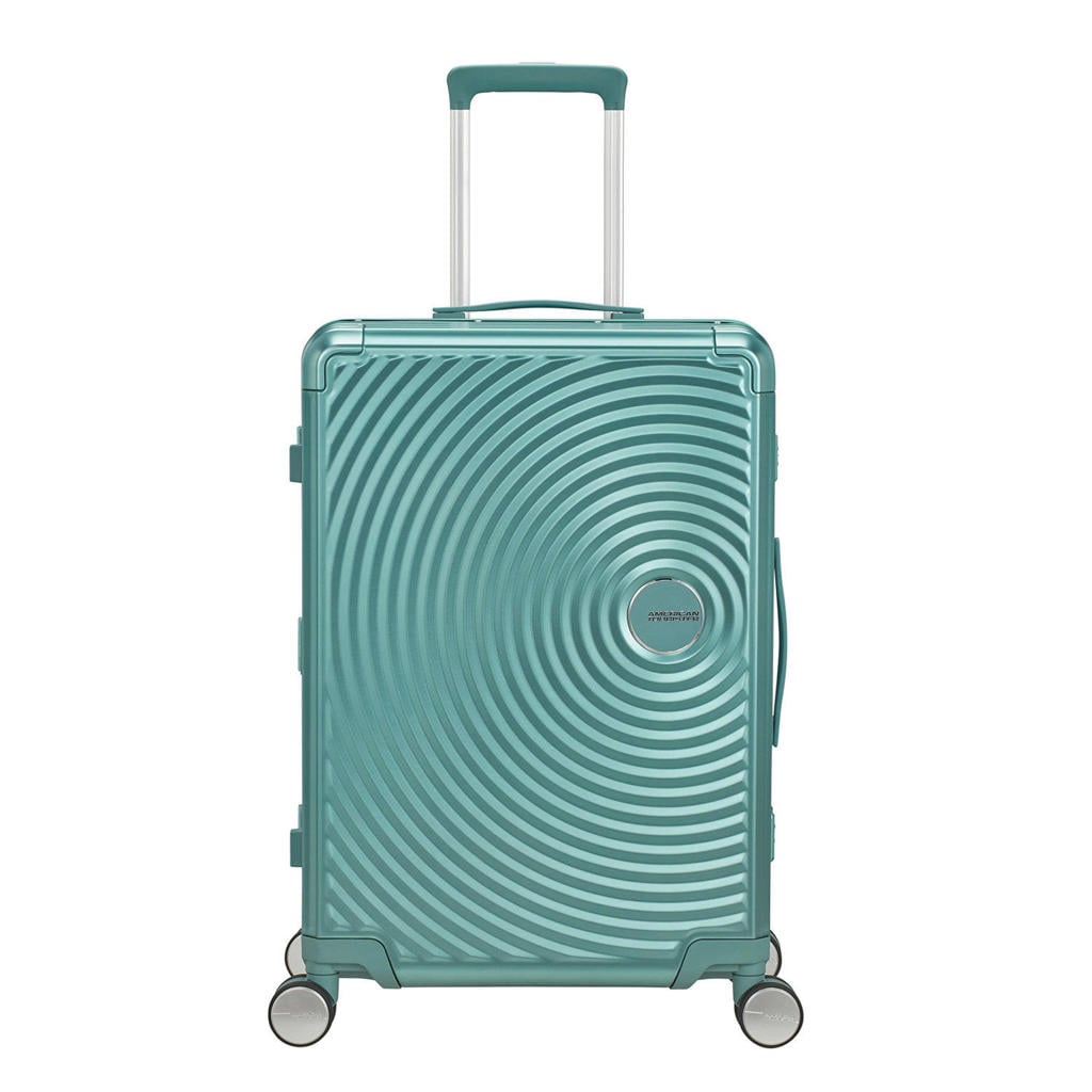 American Tourister aluminium koffer 68 cm - blauw