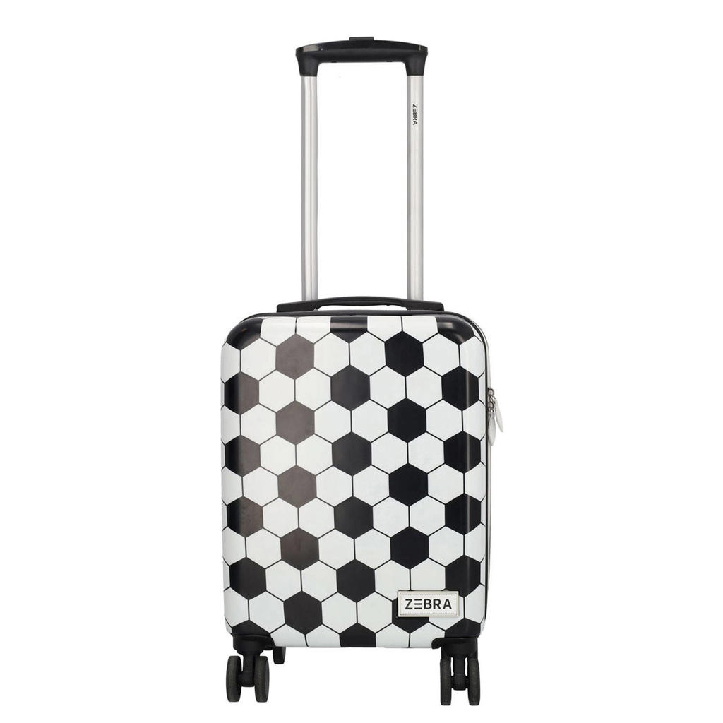 Zebra Trends koffer 46 cm met print - meerkleurig