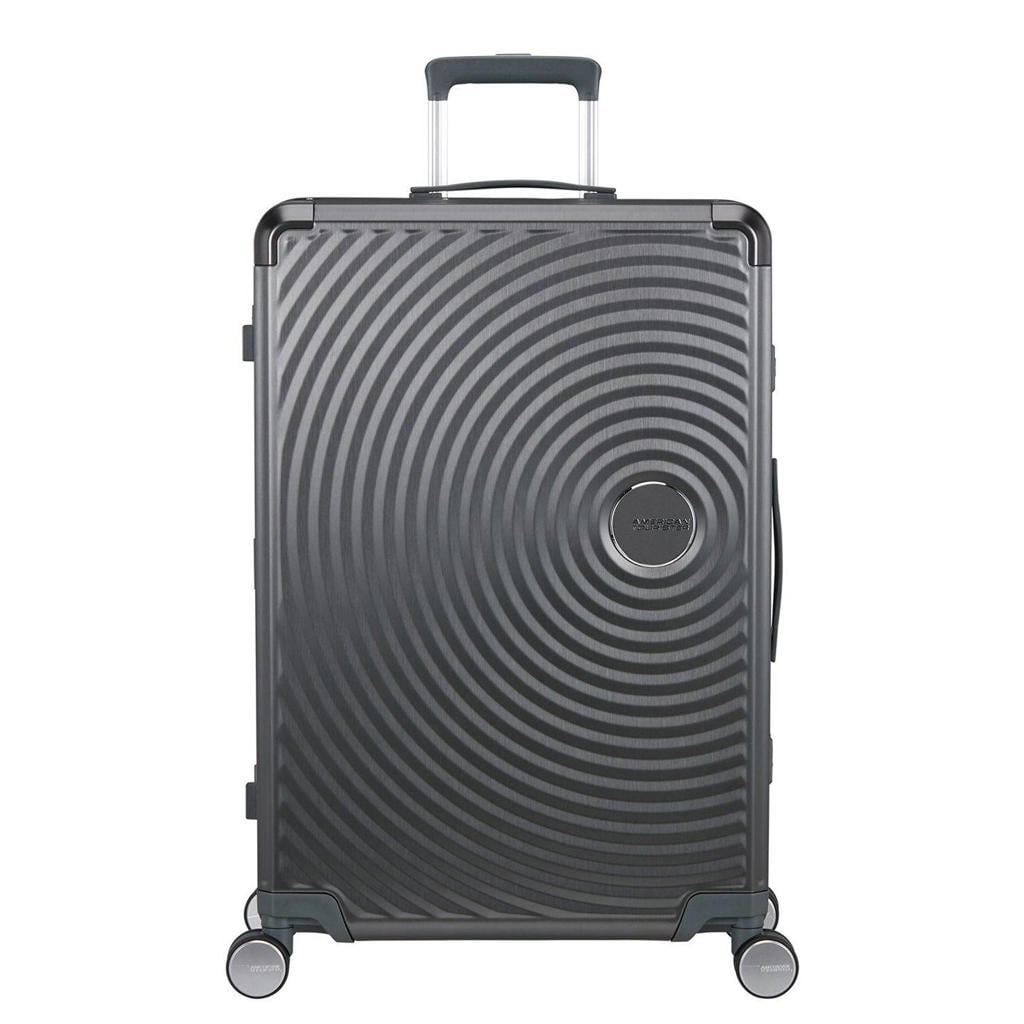 American Tourister aluminium koffer 77 cm - grijs