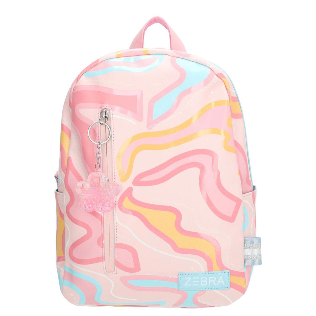 Zebra Trends rugzak met print - meerkleurig