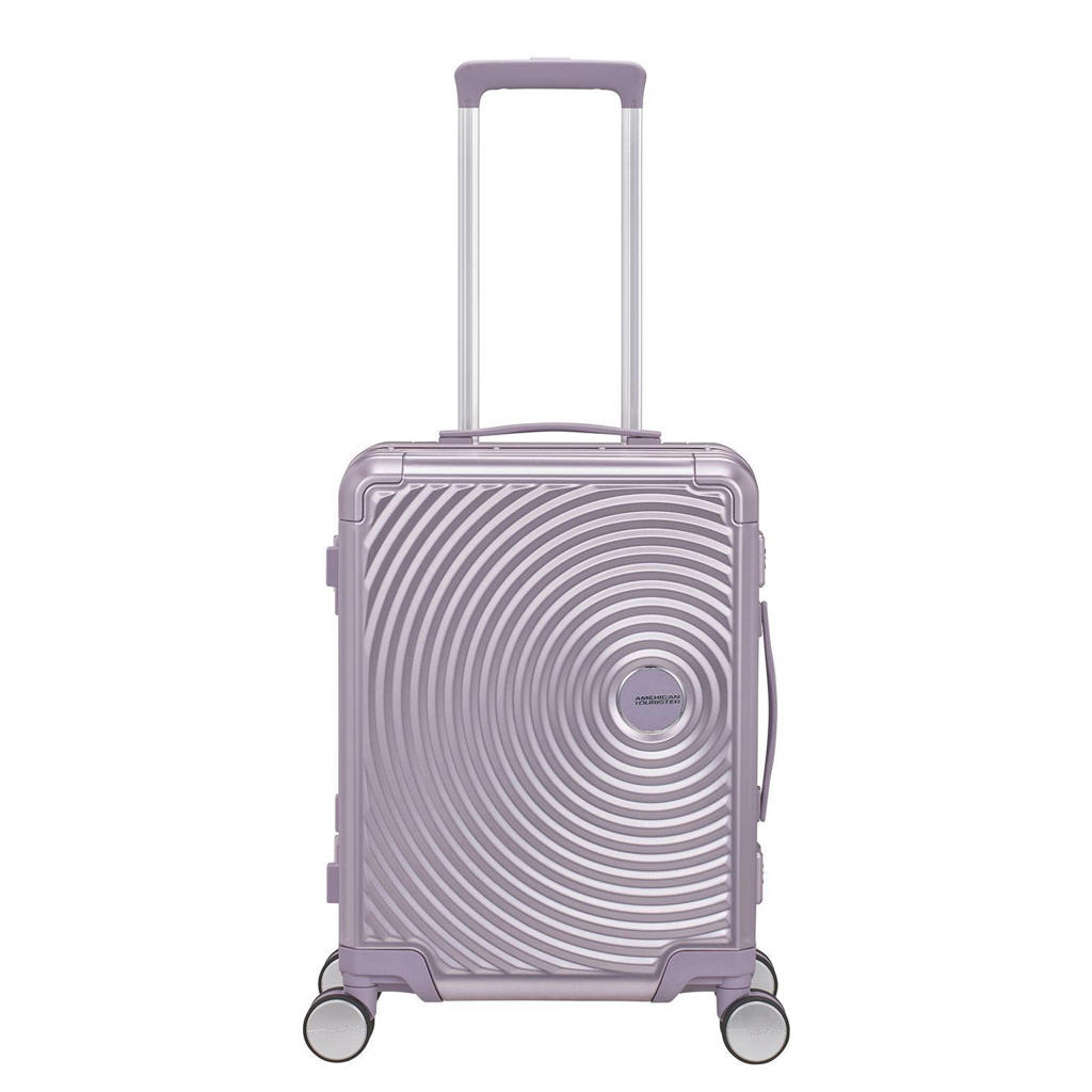 American Tourister aluminium koffer 55 cm - paars