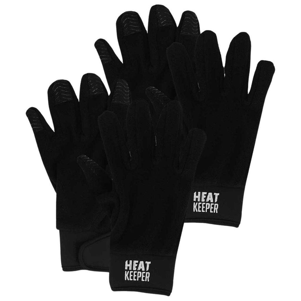 Heatkeeper Thermo handschoenen fleece - Unisex - 2Pack - Klittenband