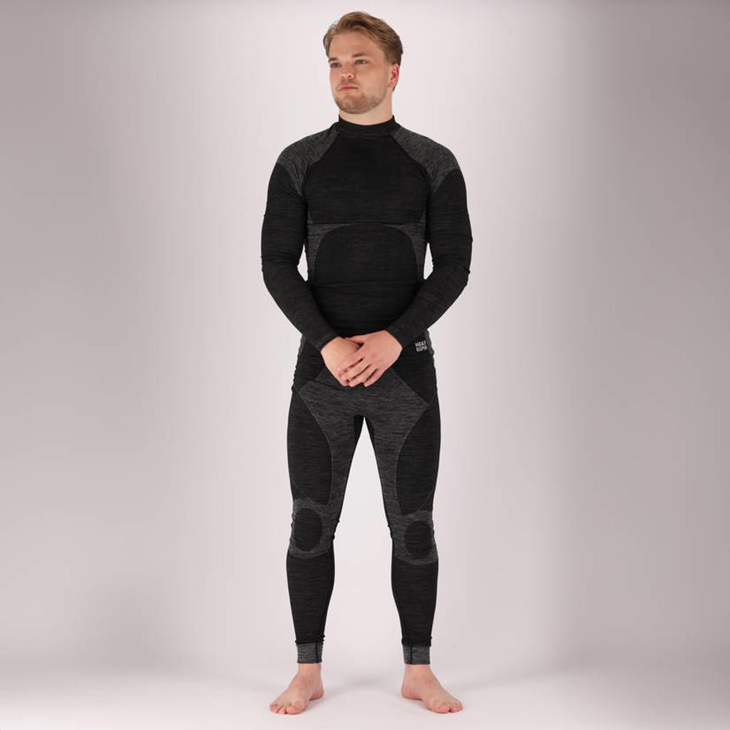 Heatkeeper Thermoshirt - Zwart - 4-Pack