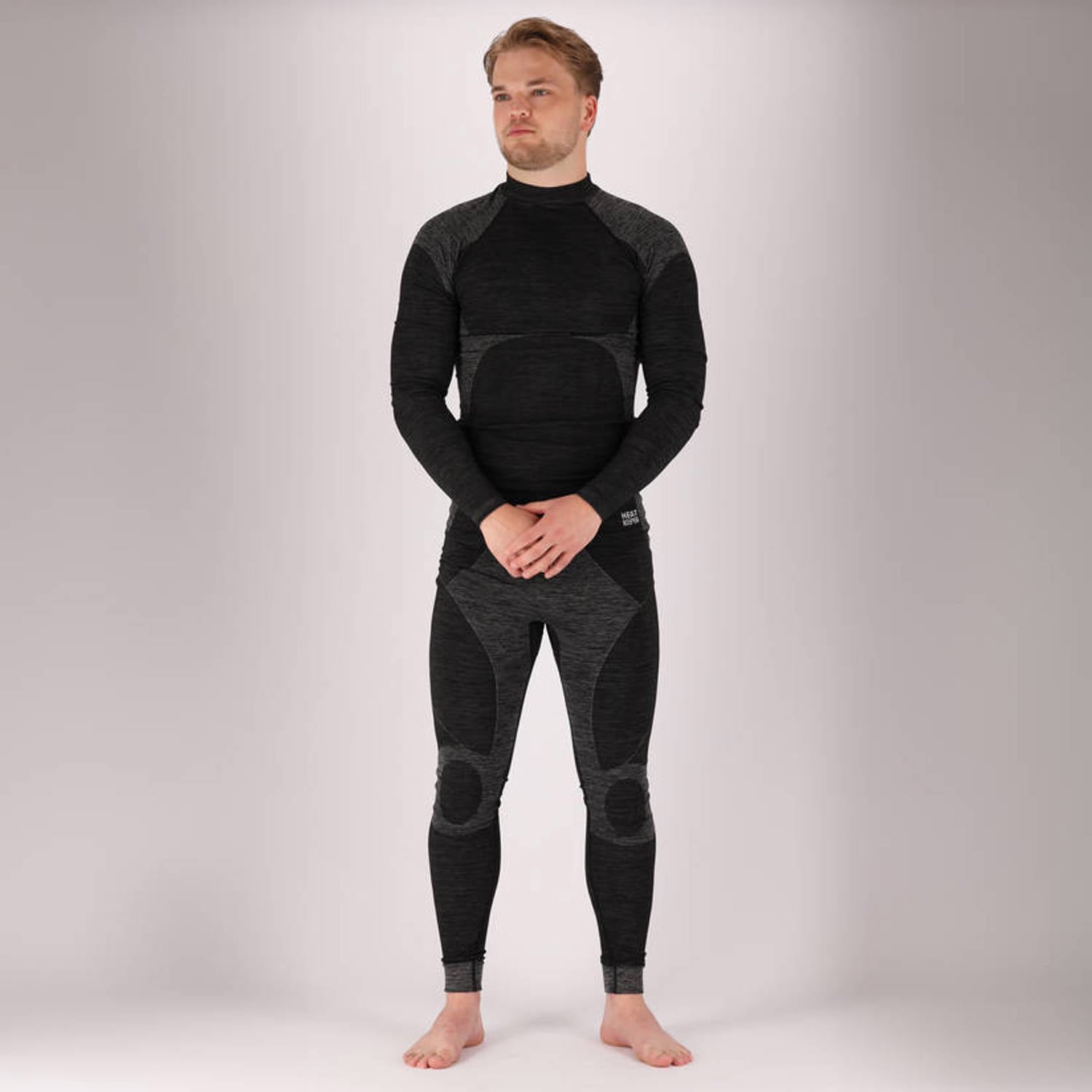 Heatkeeper Thermoshirt Zwart 2-Pack
