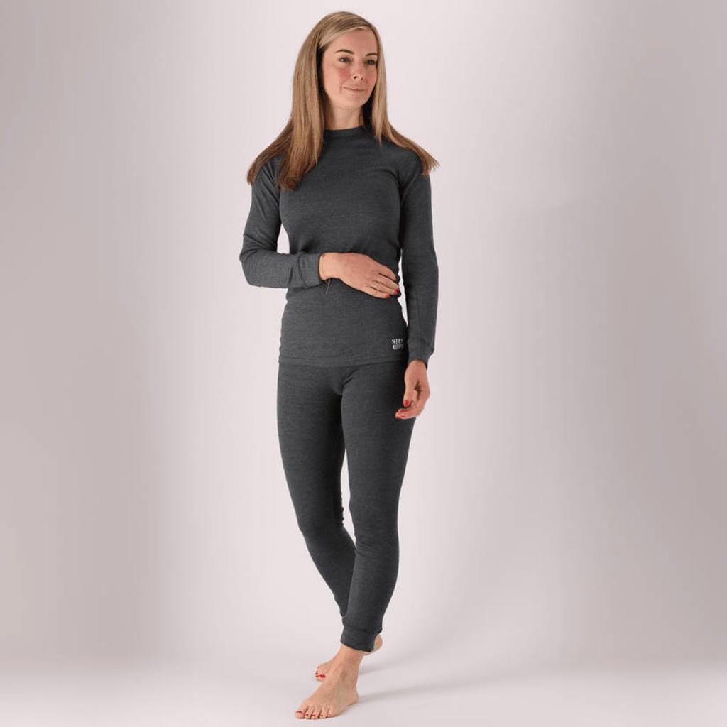 Heatkeeper Thermoshirt - Antraciet - 2-Pack