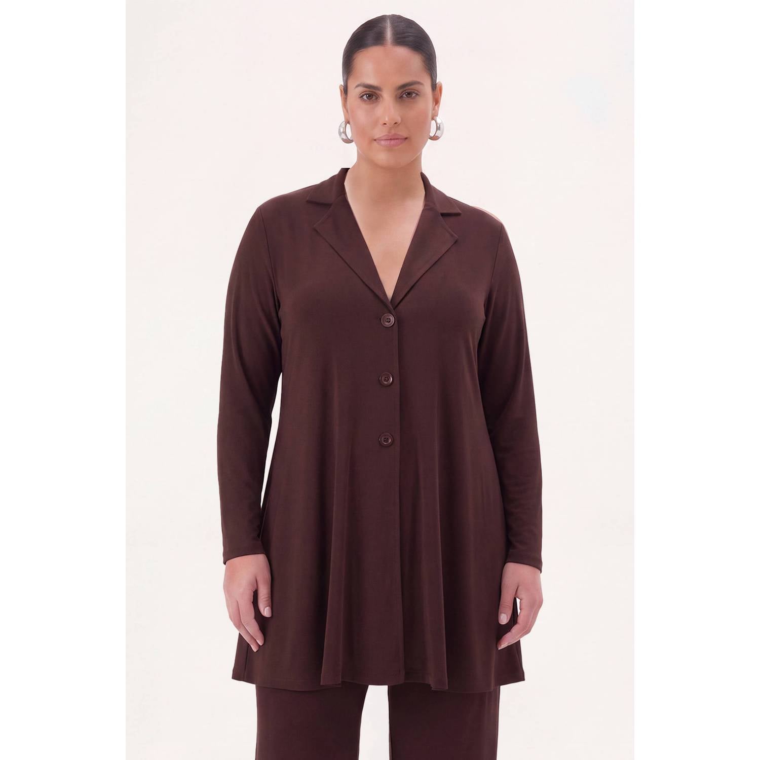 YOEK Plus Size blazer