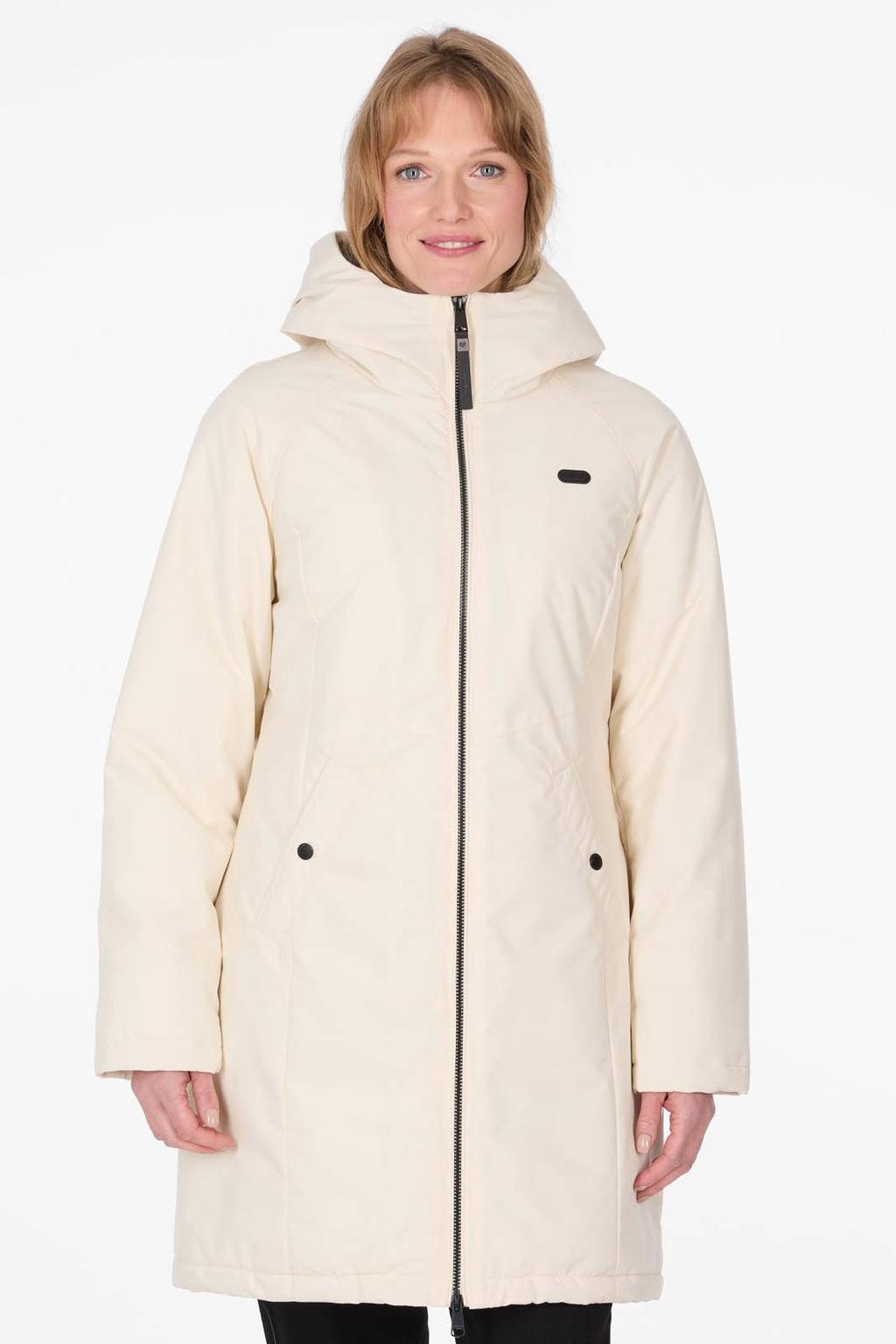 Ragwear gewatteerde jas - ecru