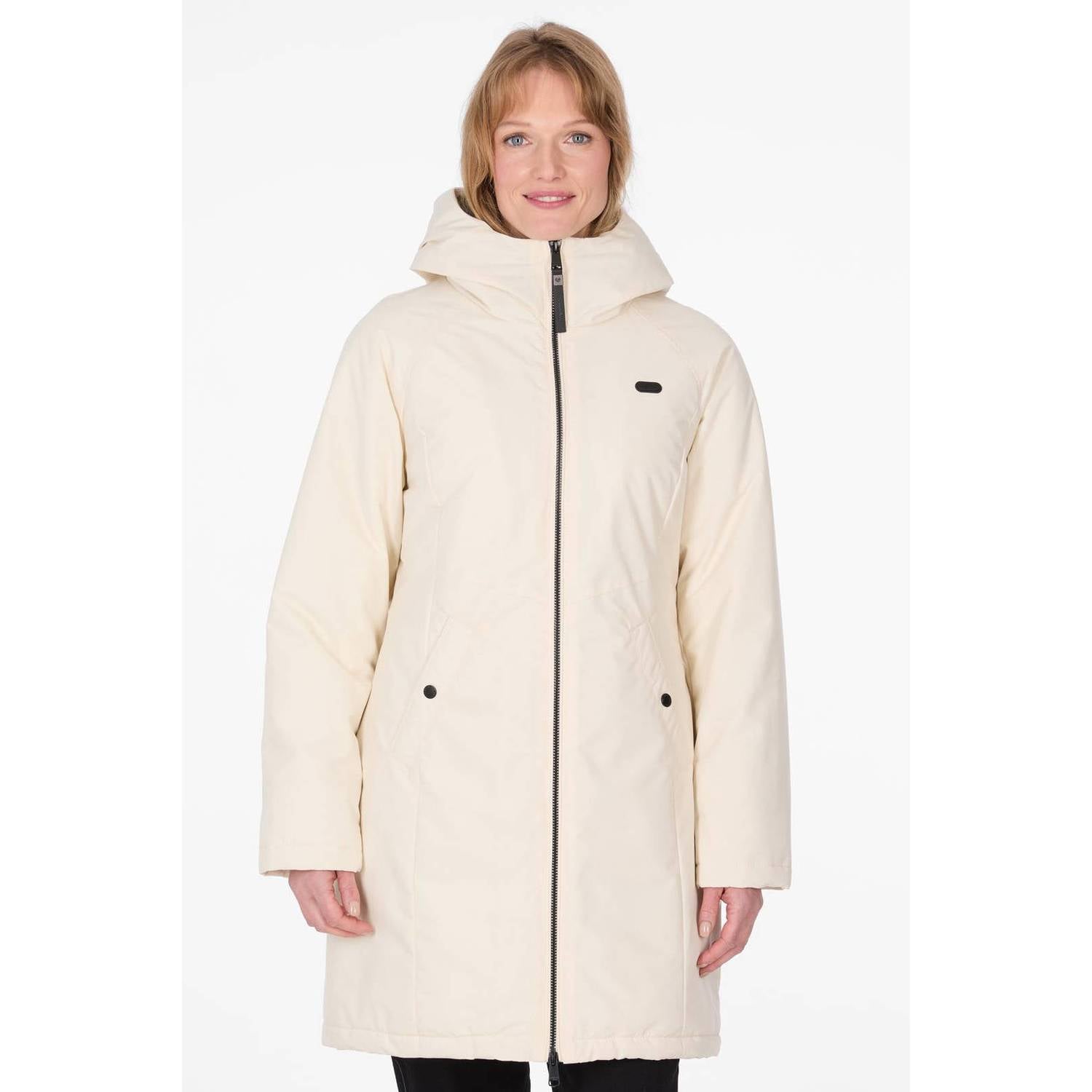 Ragwear gewatteerde jas ecru