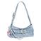 Desigual denim schoudertas zwart