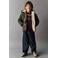 Mango Kids winterjas - beige/kaki