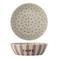 Bloomingville serveerschaal Chip 24x7 cm - roze