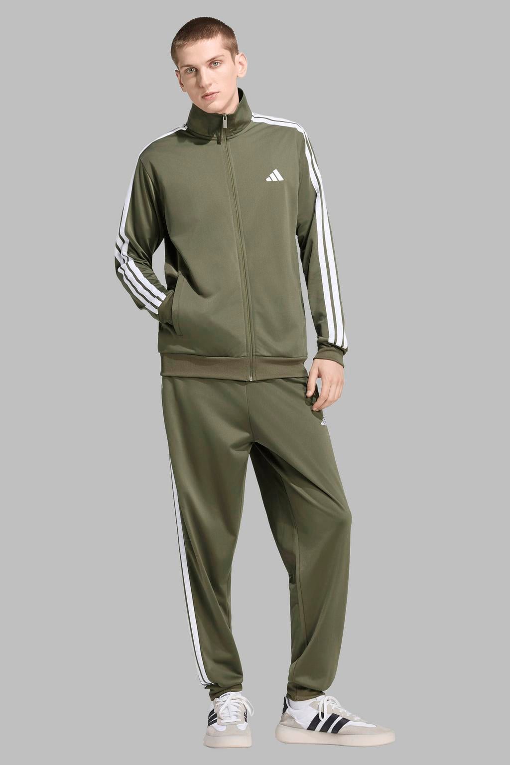 adidas Sportswear Daydry trainingspak - olijfgroen