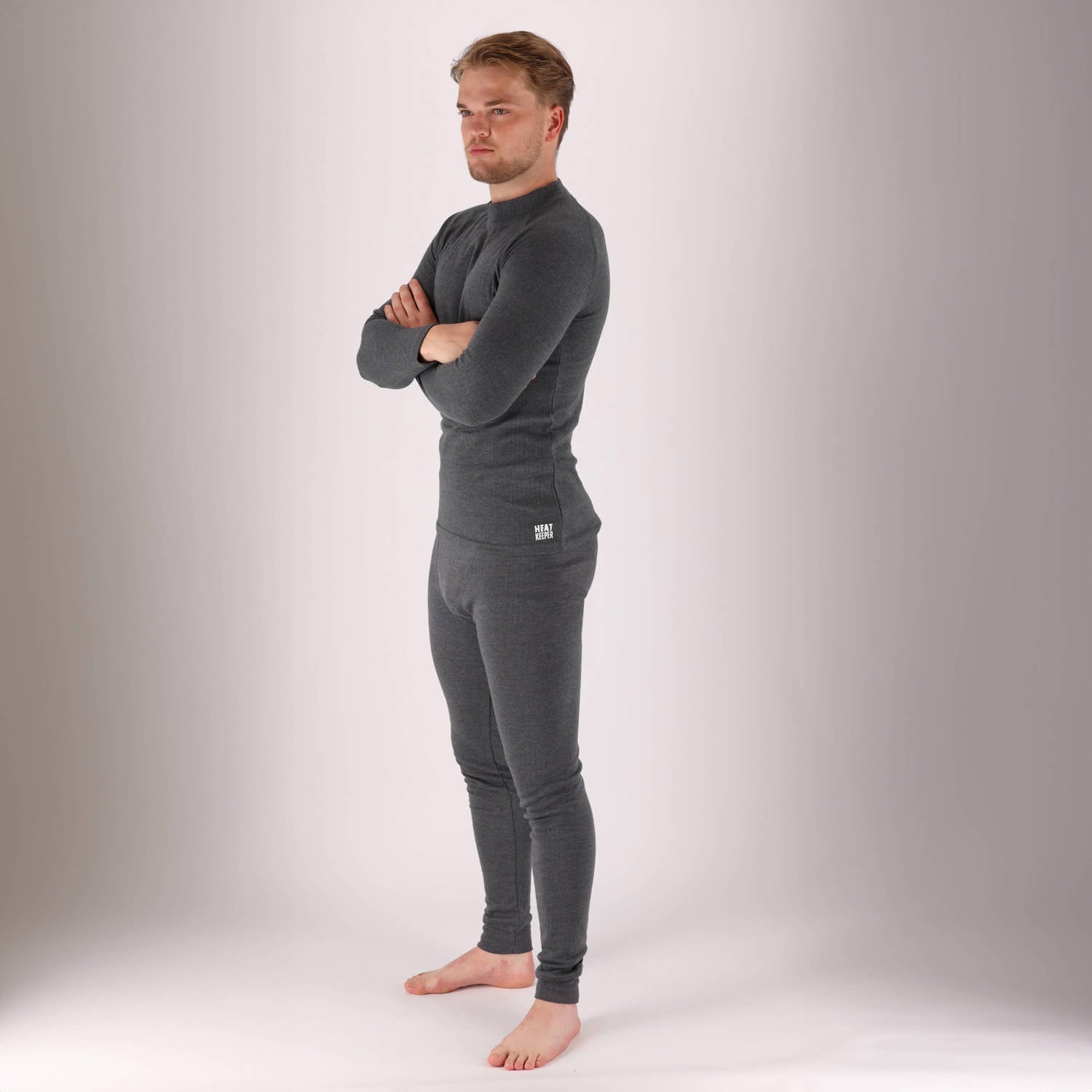 Heatkeeper Thermoset Broek Shirt Antraciet
