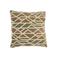 Light & Living vierkante grafische sierkussen 45x45 cm - beige/groen