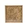 Light & Living imitatieleren wandhanger 60x60 cm - zand/naturel