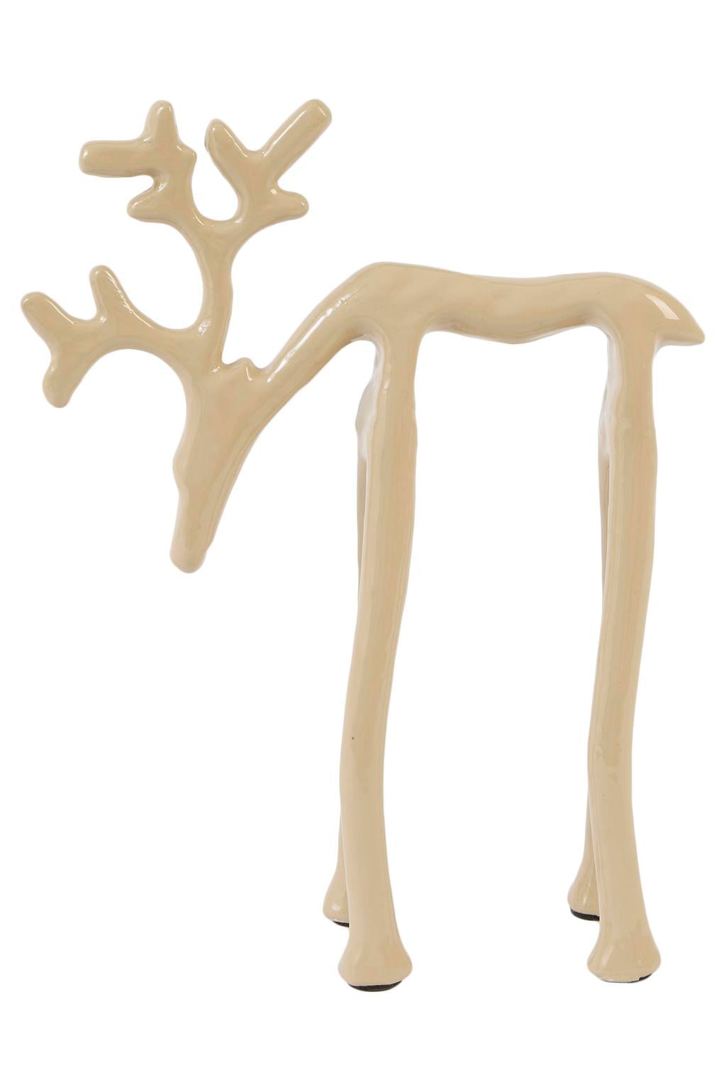 Light & Living ornament deer 20 cm - zand