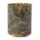 Light & Living glazen waxinelichthouder DALINO 10x13 cm - bruin/blauwgrijs