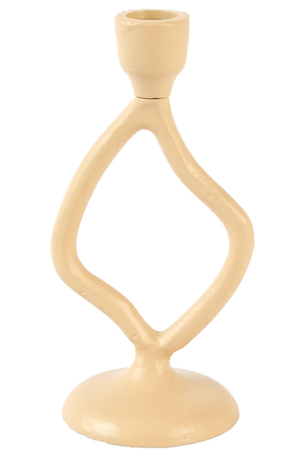 Light & Living JEZRA kandelaar 9,5x8x18,5 cm - zand