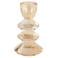 Light & Living glazen kandelaar ROVELO 8x20 cm - beige