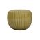 Light & Living glazen waxinelichthouder OPALINE 11x9 cm - olijfgroen