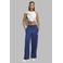 adidas Sportswear wide leg gestreepte broek - blauw