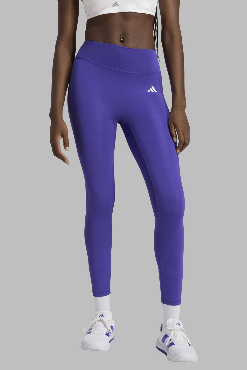 adidas Performance Optime senior Climacool sportlegging - paars