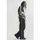 adidas Originals regular waist loose fit jeans - zwart