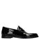 Manfield lakleren loafers - zwart