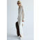 Mango straight leg broek - beige