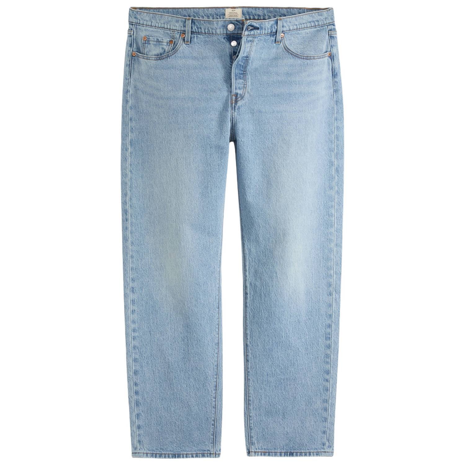 Levi's Plus straight leg jeans light blue denim