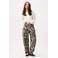 Catwalk Junkie denim barrel camouflage broek - groen