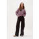 Catwalk Junkie wide leg jeans - donkerbruin