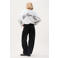 Catwalk Junkie katoenen pullover met tekst - grijs